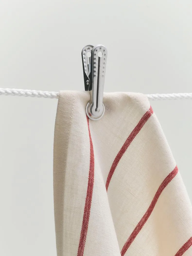 Outdoor Market Wäscheklammer, Silber, 10er Pack HAY