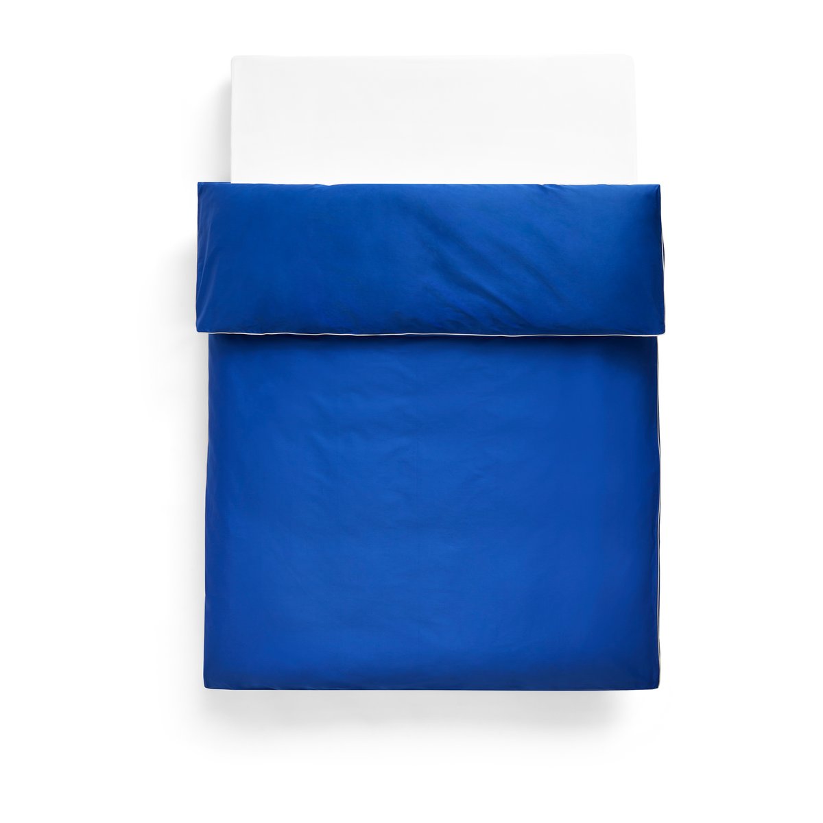 HAY Outline Deckenbezug 220 x 220cm Vivid blue | Skandinavisches Design | Deckenbezüge | Blau