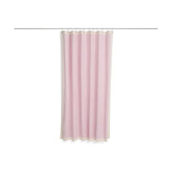 Outline Duschvorhang - Pink and cream - HAY
