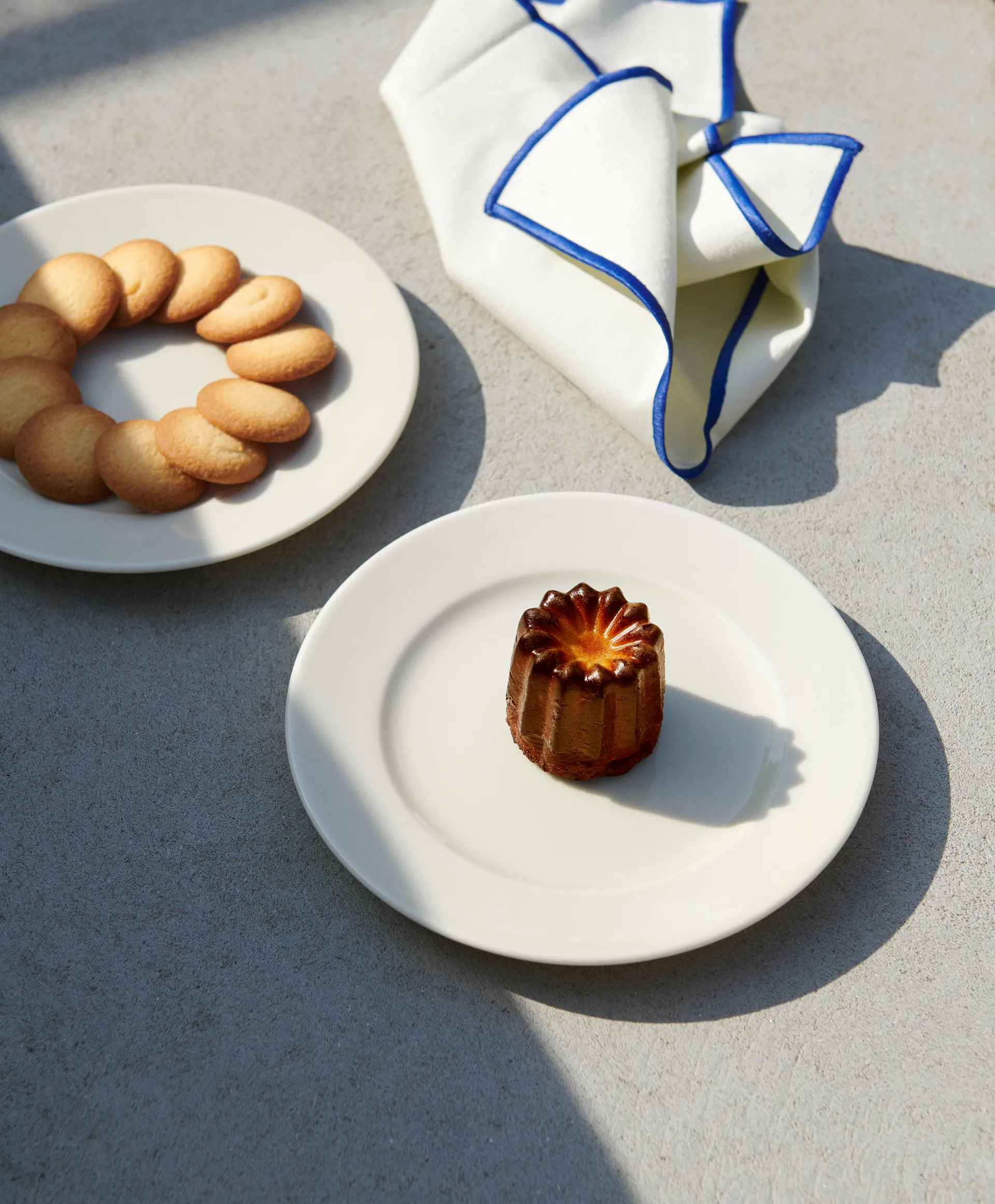 Outline Stoffserviette 4er Pack, Cream HAY