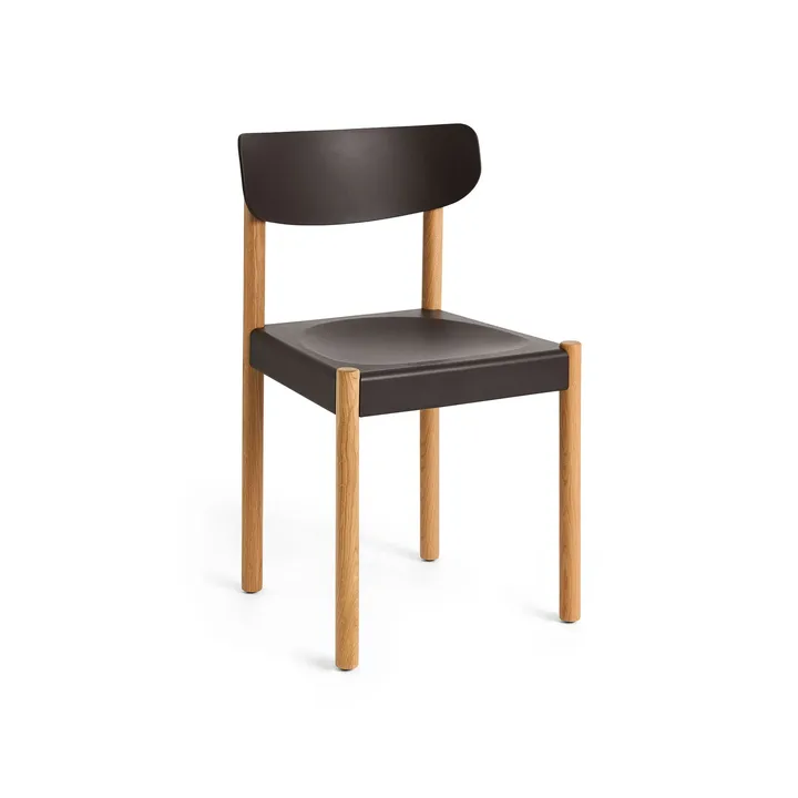 Pack Chair 10 Stuhl - Geölt Eiche-graphite brown - HAY