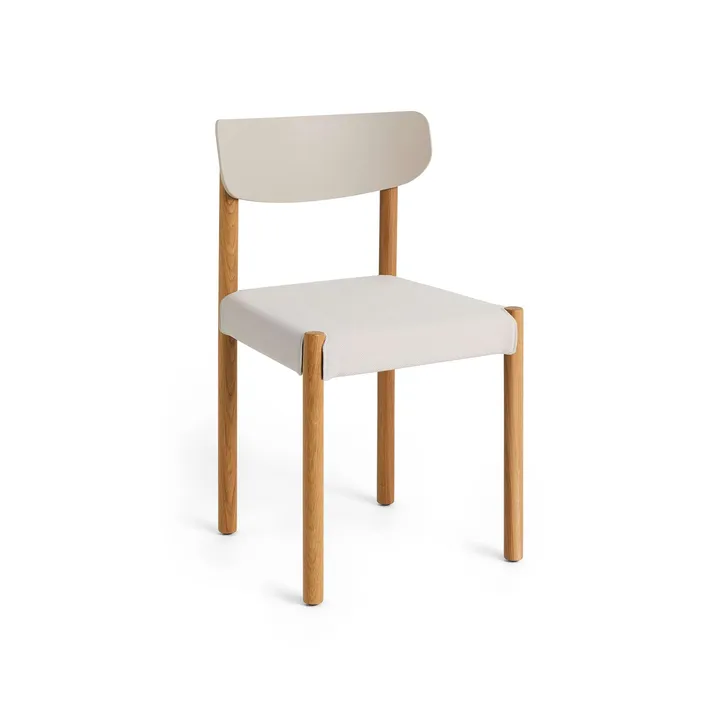 Pack Chair 11 Stuhl - Geölte Eiche-chalk grey-Steelcut 220 - HAY