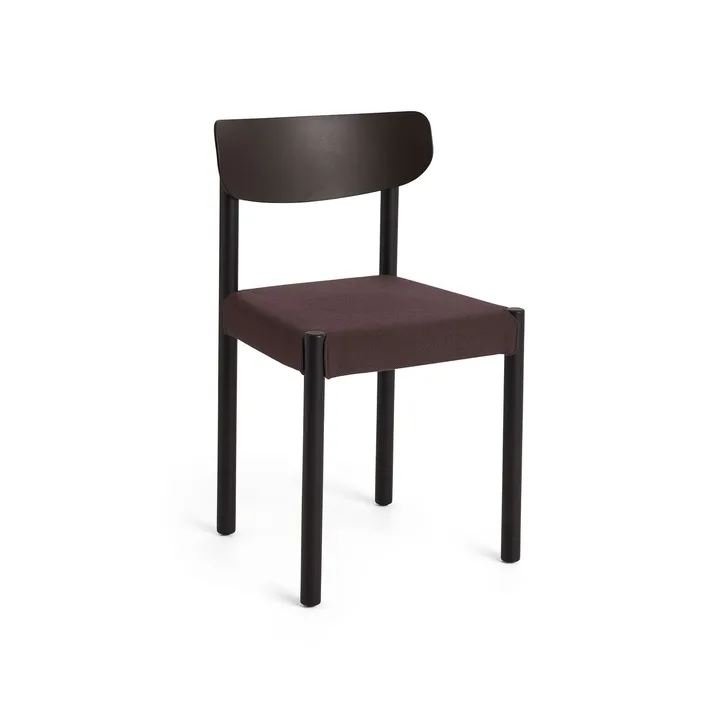 Pack Chair 11 Stuhl - Geölte Eiche-graphite brown-Steelcut 695 - HAY