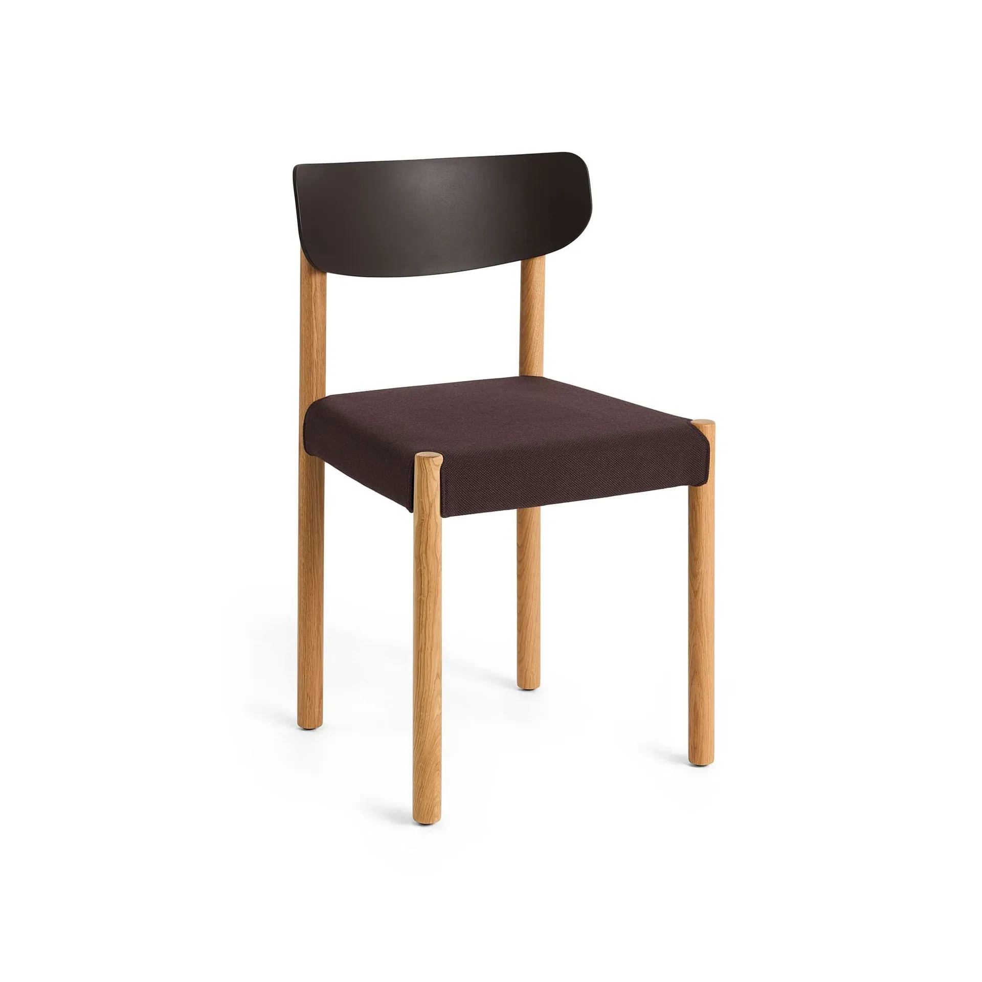 Pack Chair 11 Stuhl, Geölte Eiche-graphite brown-Steelcut 695 HAY
