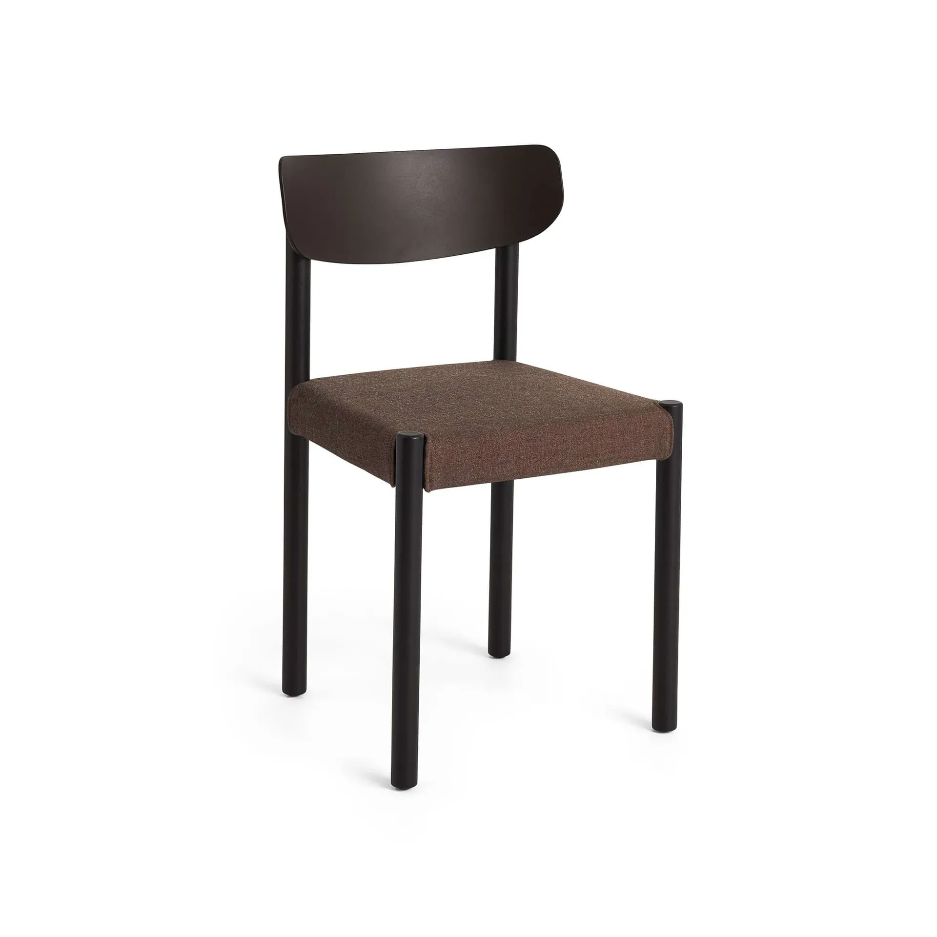 Pack Chair 11 Stuhl, Iron black Eiche-graphite brown-Remix 356 HAY