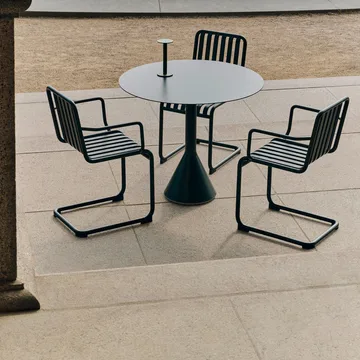 Palissade Cantilever Armlehnstuhl - Anthracite - HAY