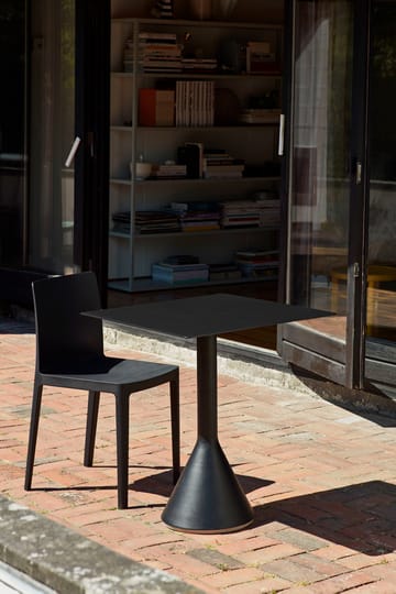 Palissade Cone quadratischer Café-Tisch 65x65 cm - Anthracite - HAY