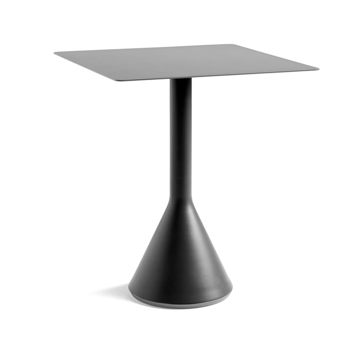 Palissade Cone quadratischer Café-Tisch 65x65 cm - Anthracite - HAY