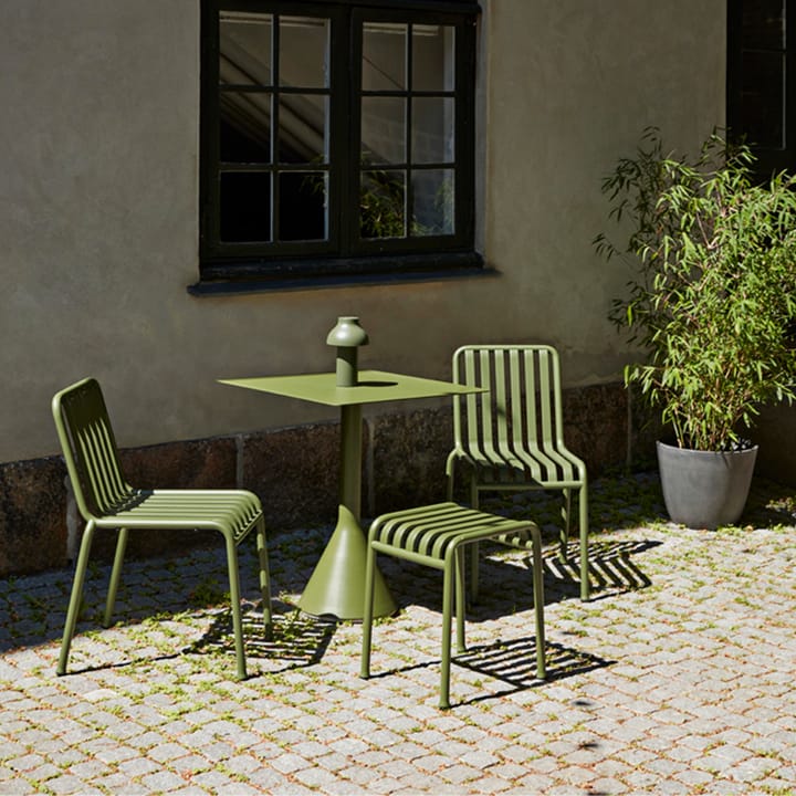 Palissade Cone quadratischer Café-Tisch 65x65 cm - Olive - HAY