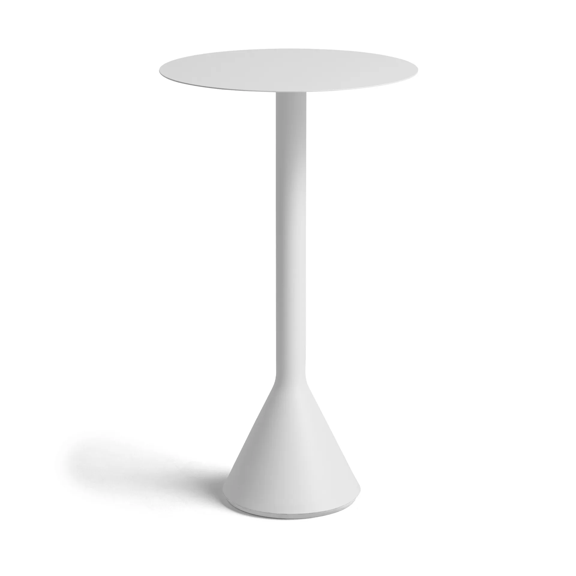 Palissade Cone runder Café-Tisch, Sky grey, Ø60 cm HAY