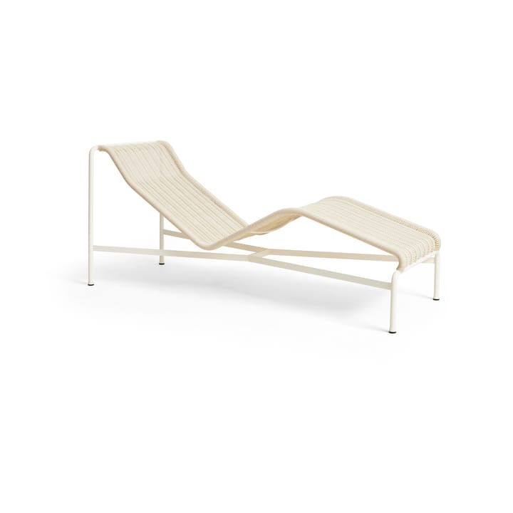 Palissade Cord Chaiselongue - Cream white - HAY