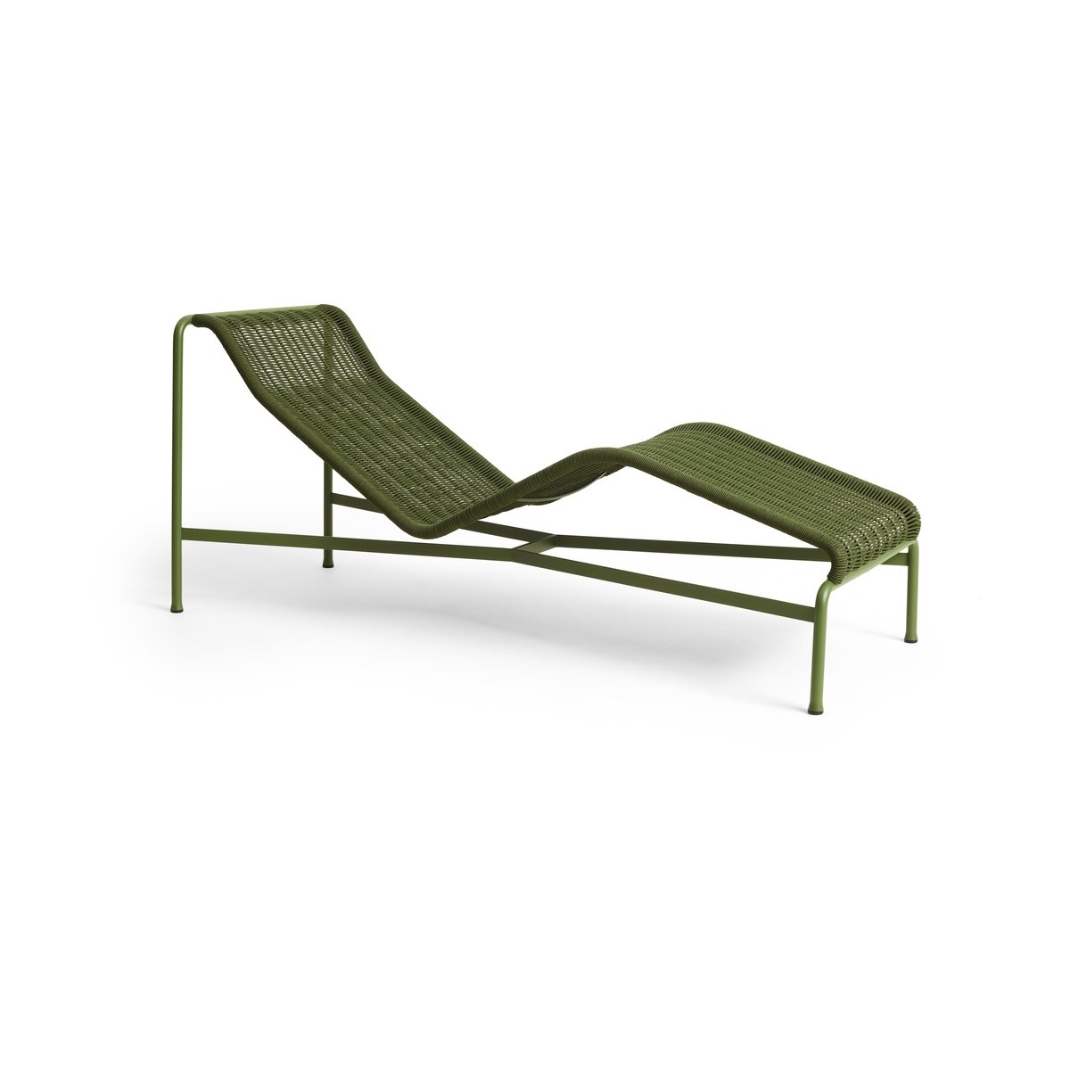 HAY Palissade Cord Chaiselongue Olive