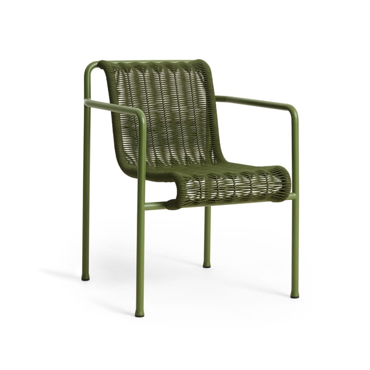 Palissade Cord Dining Armlehnstuhl - Olive - HAY
