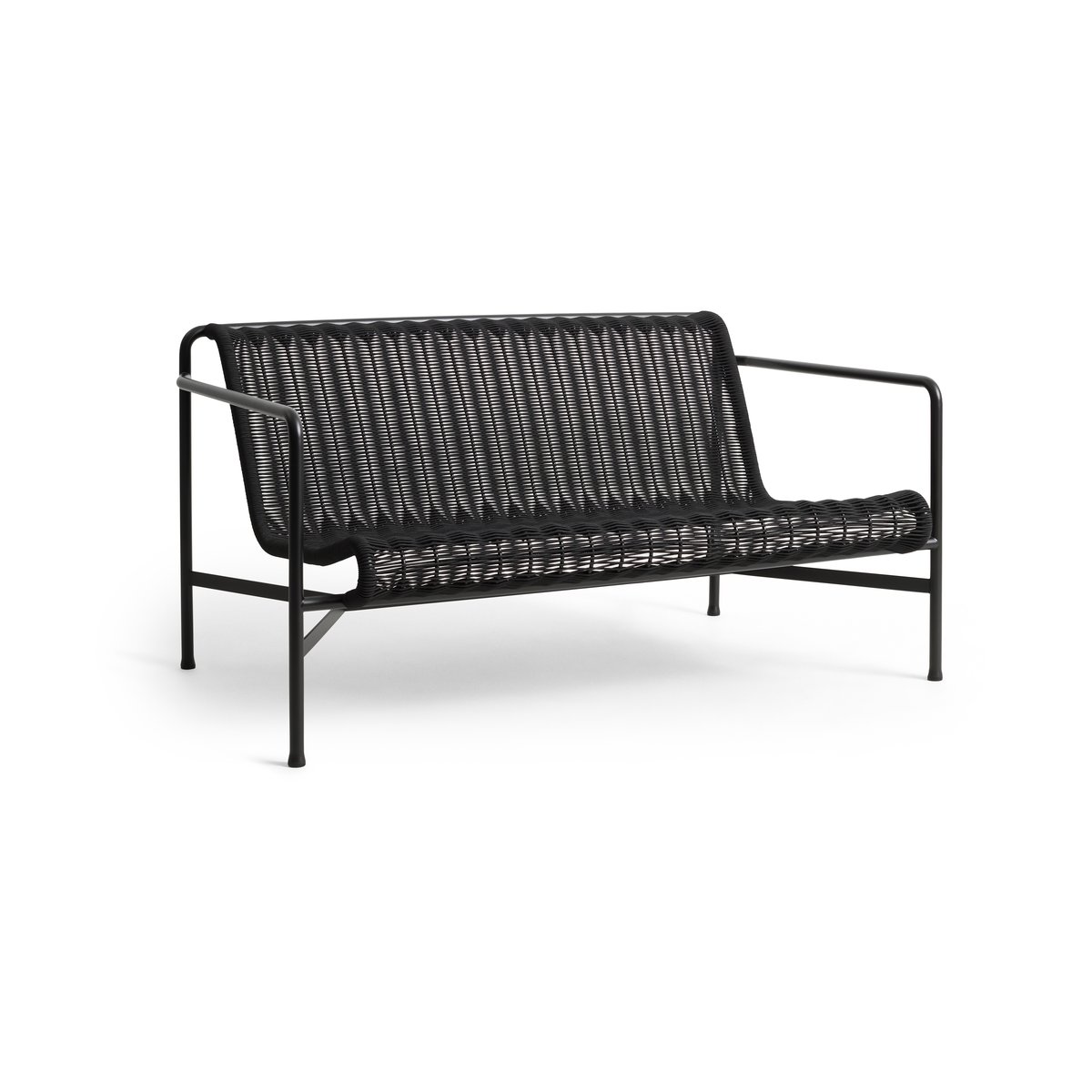 HAY Palissade Cord Loungesofa Anthracite