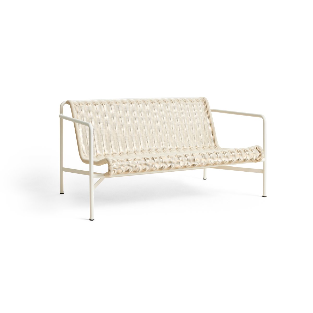 HAY Palissade Cord Loungesofa Cream white
