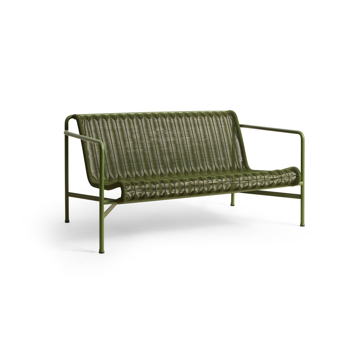 HAY Palissade Cord Loungesofa Olive