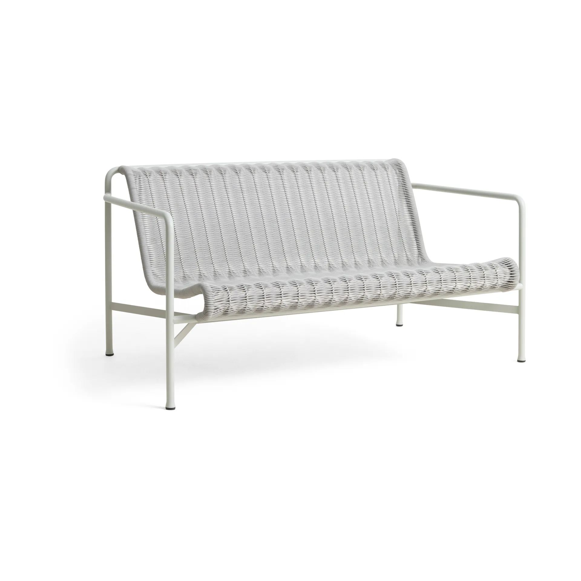 Palissade Cord Loungesofa, Sky grey HAY