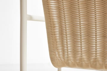 Palissade Cord Low Lounge-Sessel - Cream white - HAY
