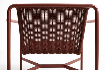 Palissade Cord Low Lounge-Sessel - Iron red - HAY