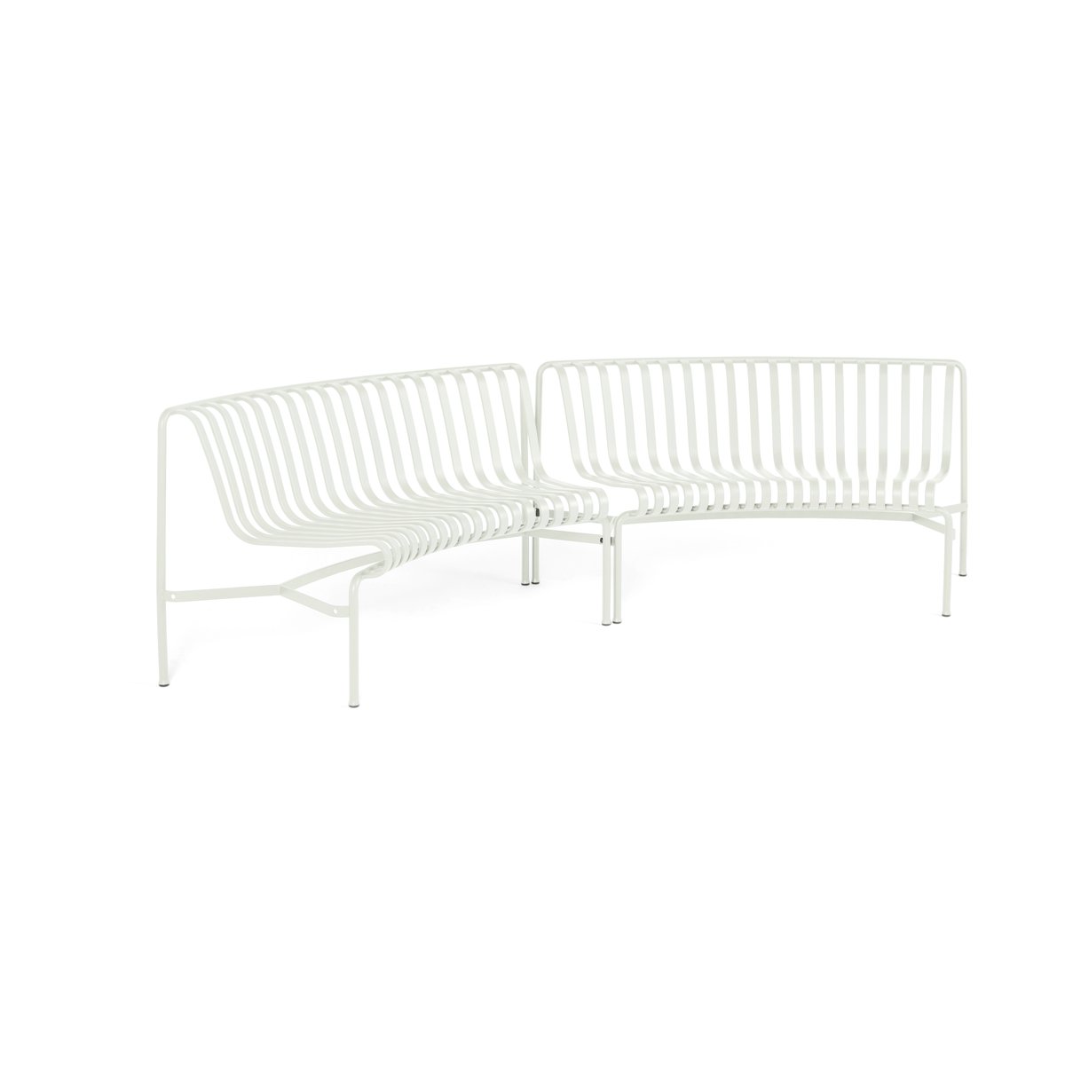 HAY Palissade Dining Parkbank in-in Cream white
