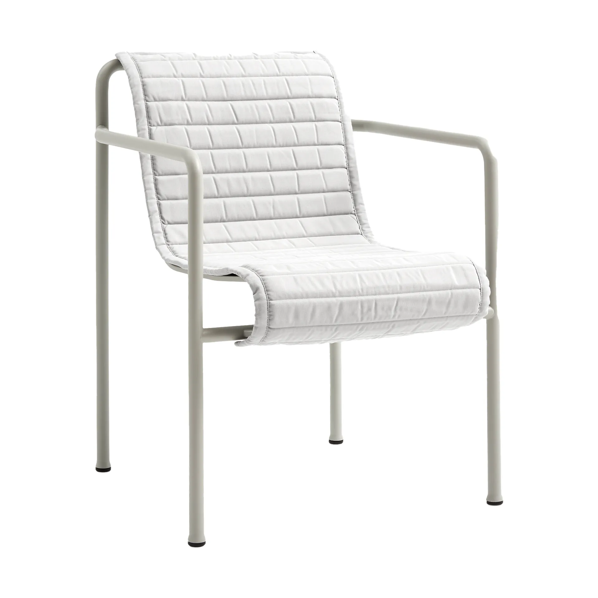 Palissade Dining Quilted Sessel Sitzkissen, Sky grey HAY