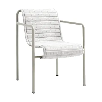 Palissade Dining Quilted Sessel Sitzkissen - Sky grey - HAY