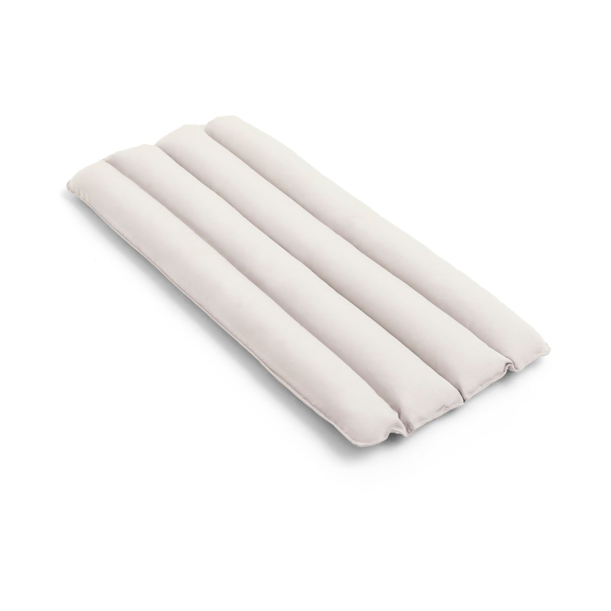 HAY Palissade Dining Soft Quilted Armlehnstuhlpolster Cream white