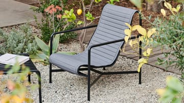 Palissade High Lounge-Sessel - Anthracite - HAY