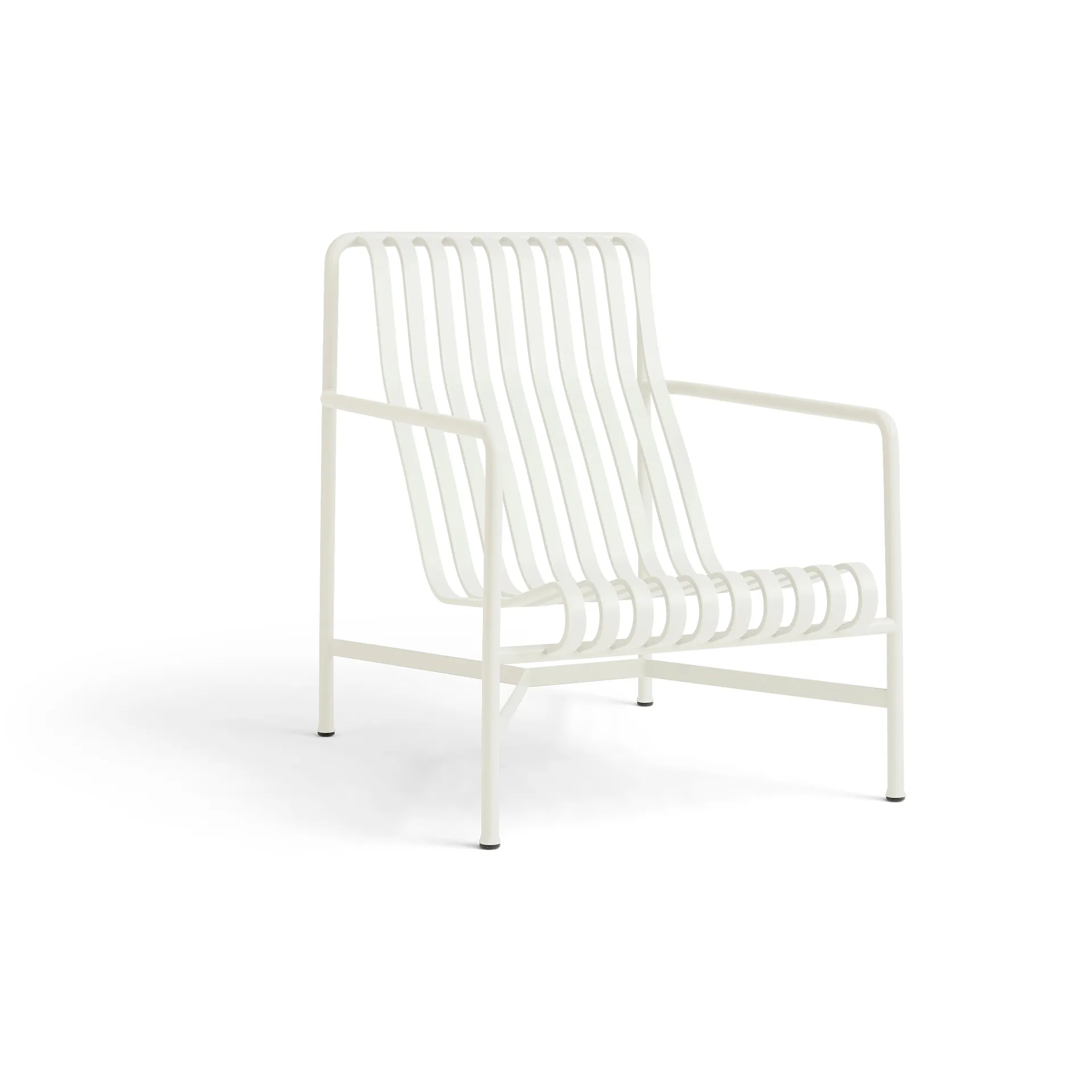 Palissade High Lounge-Sessel, Cream white HAY
