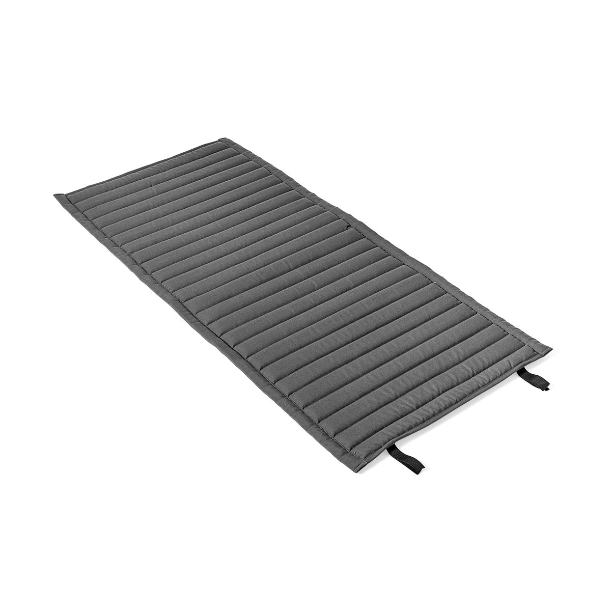 HAY Palissade High Quilted Lounge-Sessel Sitzkissen Anthracite, für Lounge-Sessel hoch