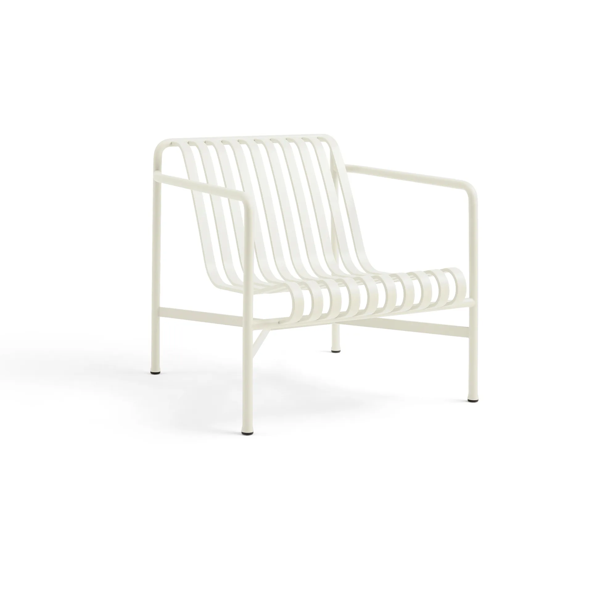 Palissade Low Lounge-Sessel, Cream white HAY