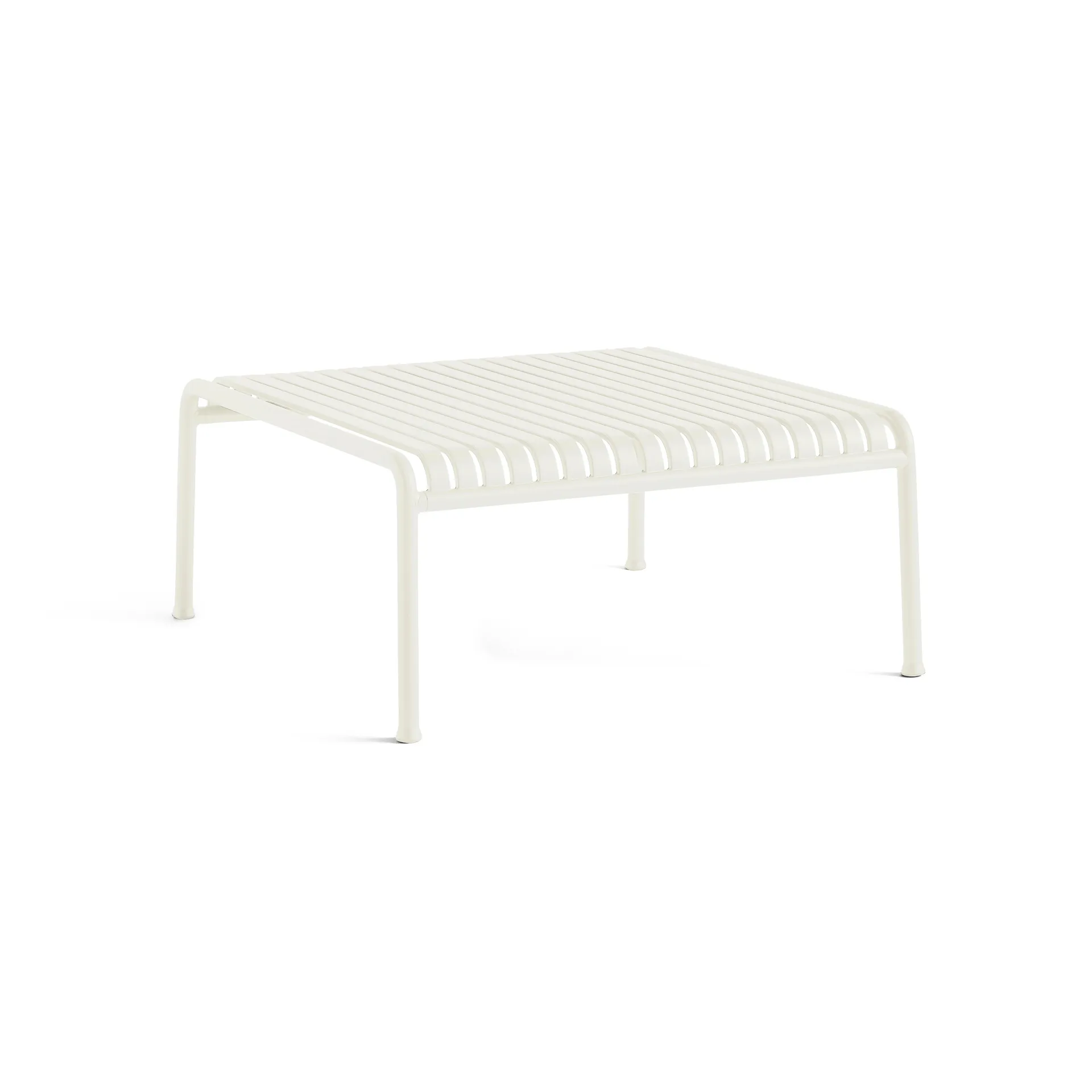 Palissade Low Table Tisch 81,5x86x38 cm, Cream white HAY