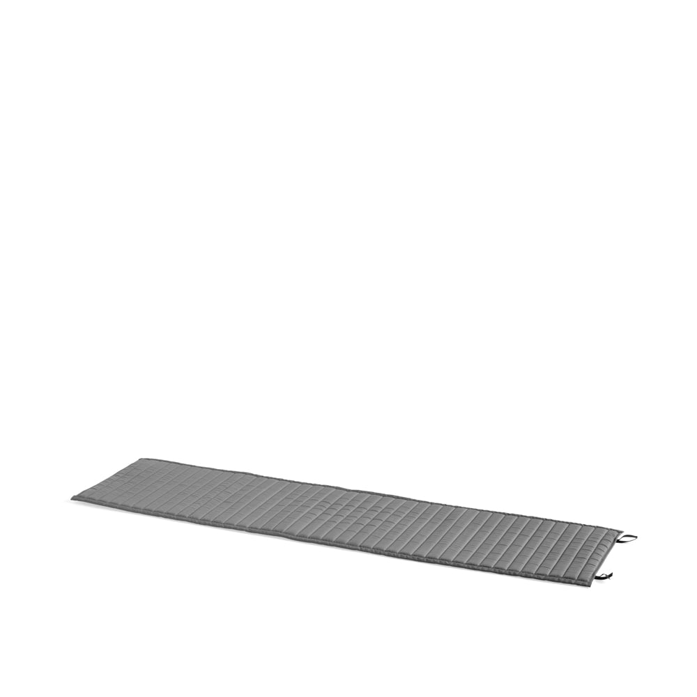 HAY Palissade Quilted Chaiselongue-Kissen Anthracite