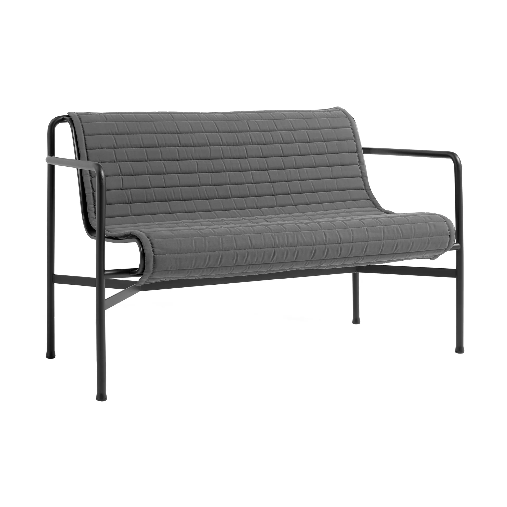 Palissade Quilted Kissen, Anthracite, für Dining Bank HAY