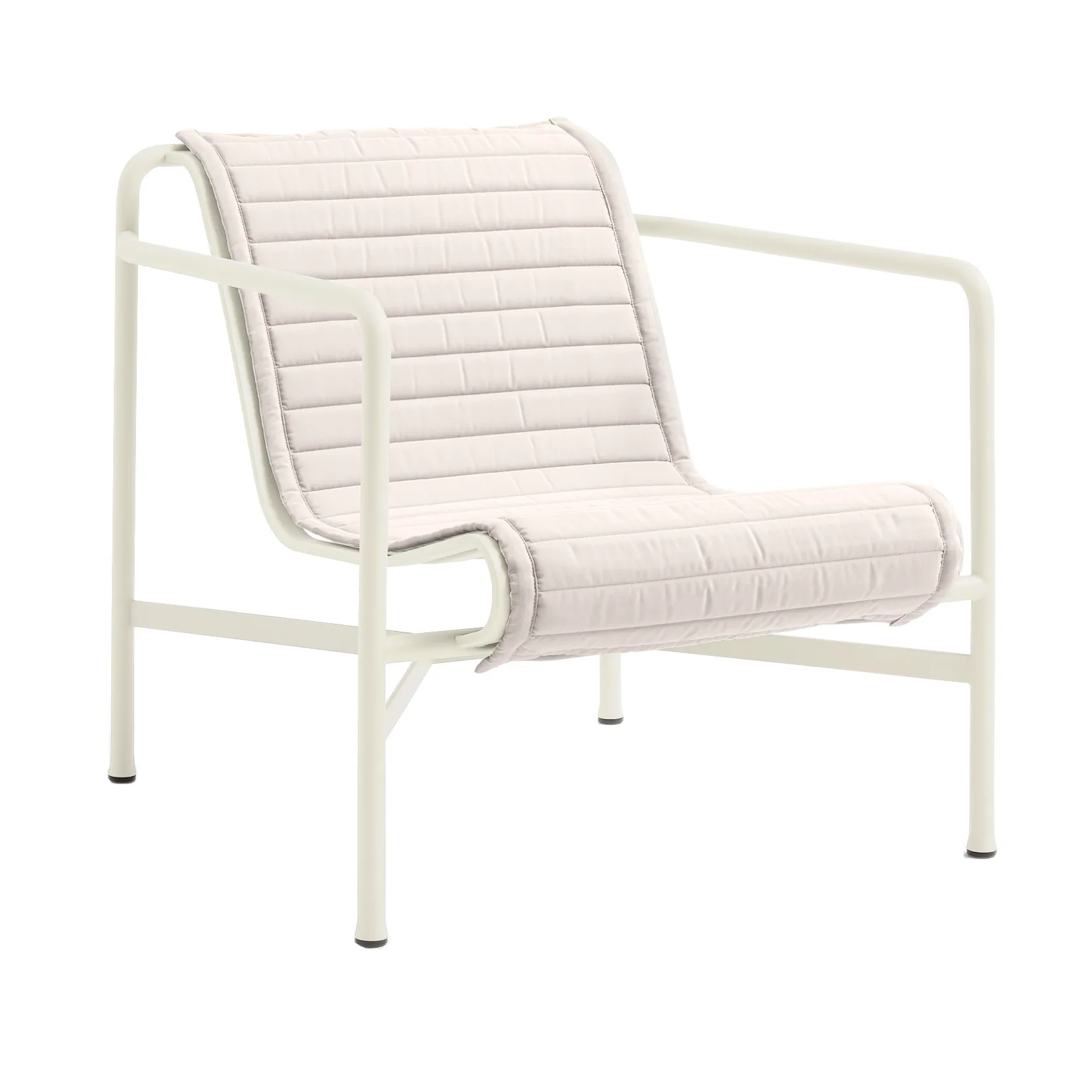 Palissade Quilted Kissen, Sky grey, für Lounge-Sessel low HAY