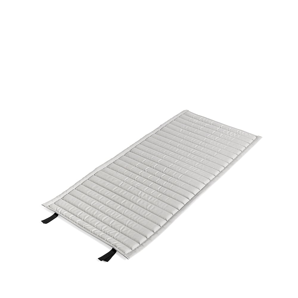 HAY Palissade Quilted Kissen Sky grey, für Lounge-Sessel low