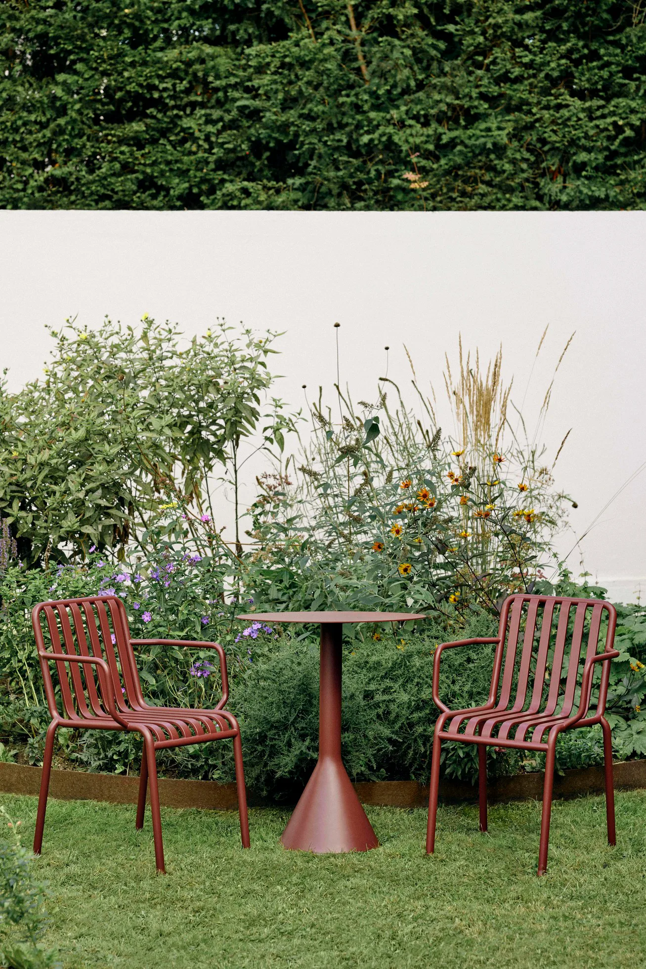 Palissade Sessel, Iron red HAY