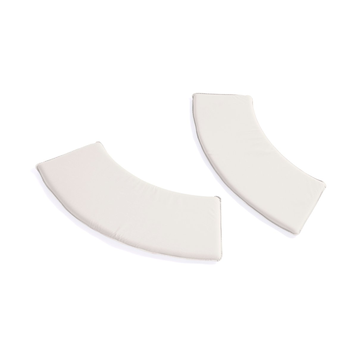 HAY Palissade Sitzpolster Parkbank in-in 2 Teile Cream white