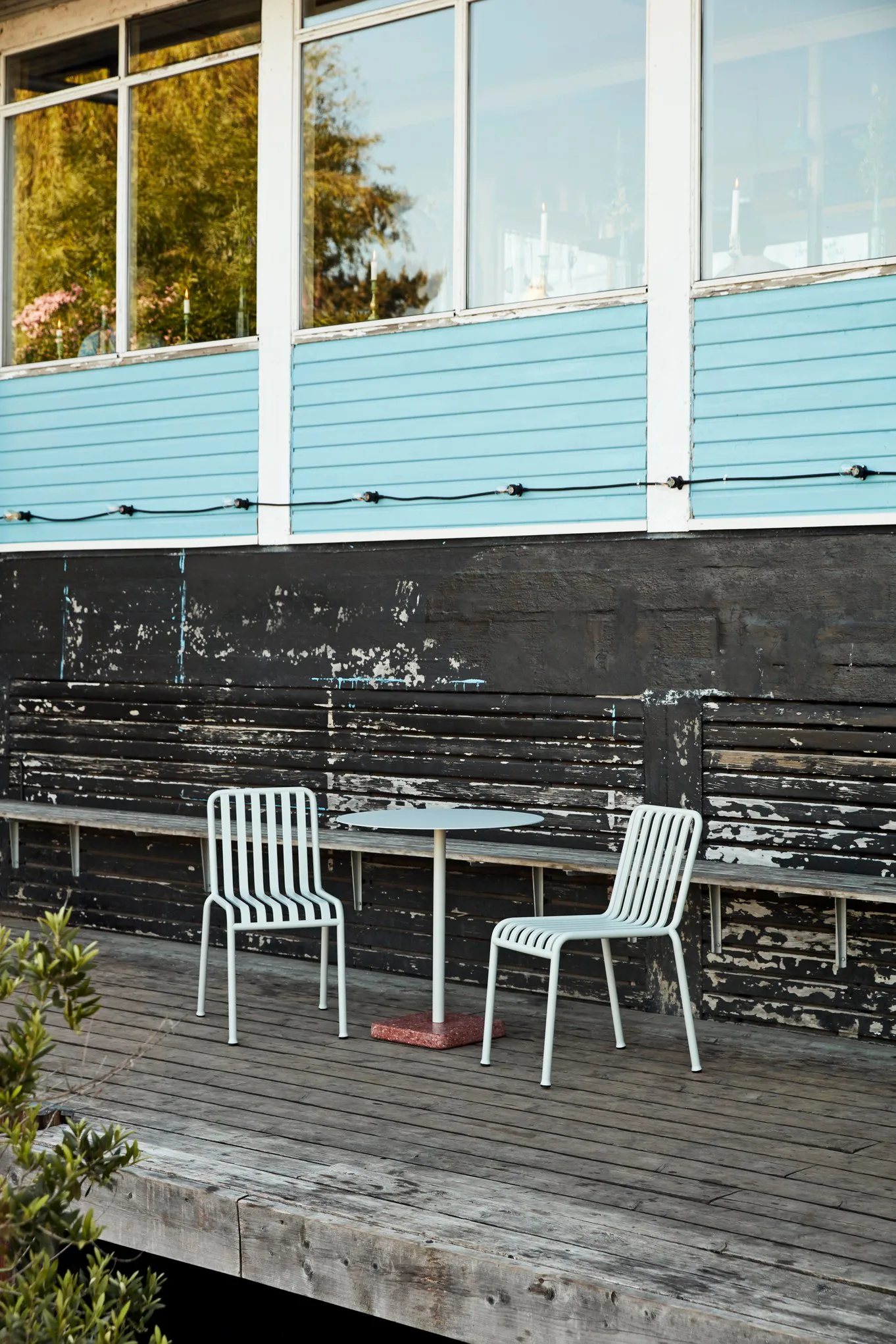 Palissade Stuhl, Sky grey HAY