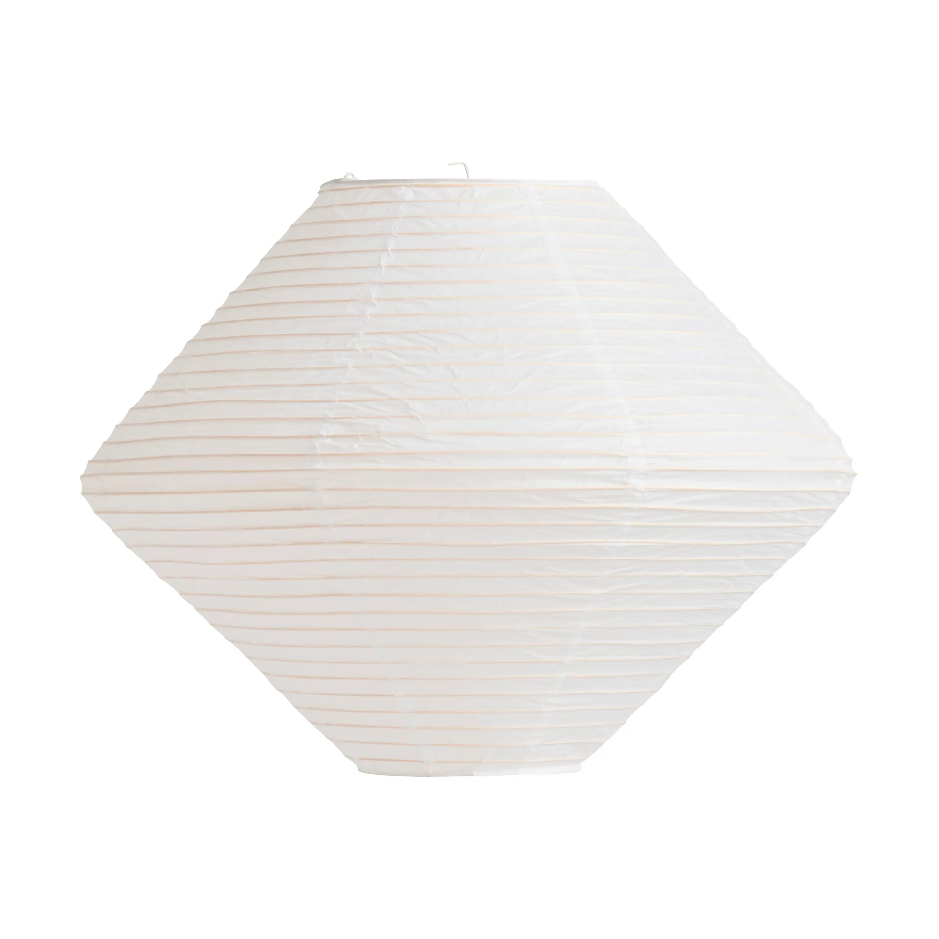 Paper Shade Diamond Lampenschirm, Classic white, Ø50 cm HAY