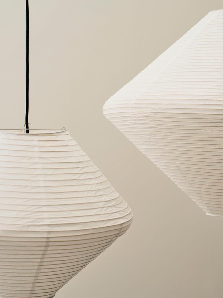 Paper Shade Diamond Lampenschirm, Classic white, Ø50 cm HAY