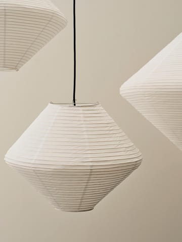 Paper Shade Diamond Lampenschirm - Classic white, Ø50 cm - HAY
