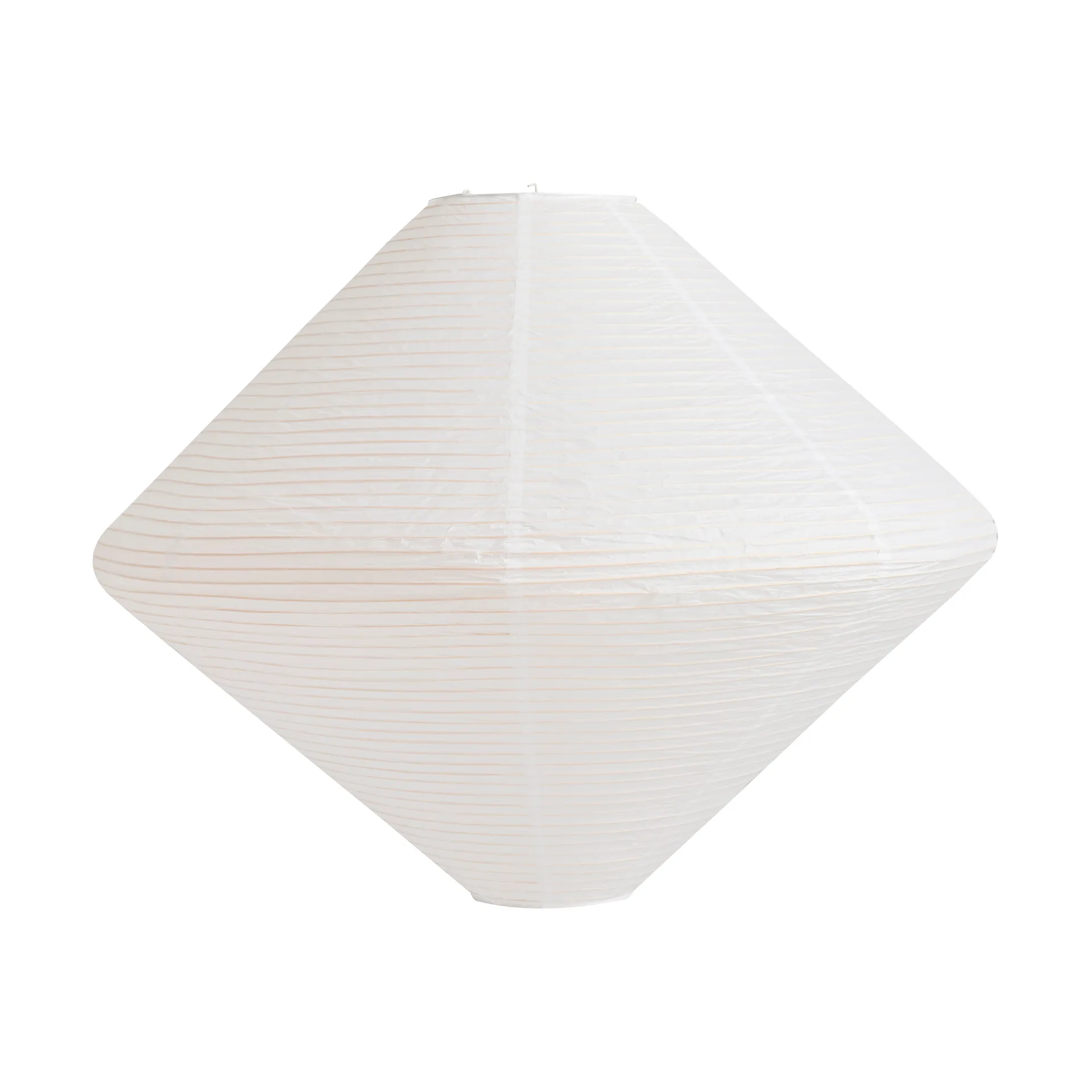 Paper Shade Diamond Lampenschirm, Classic white, Ø60 cm HAY