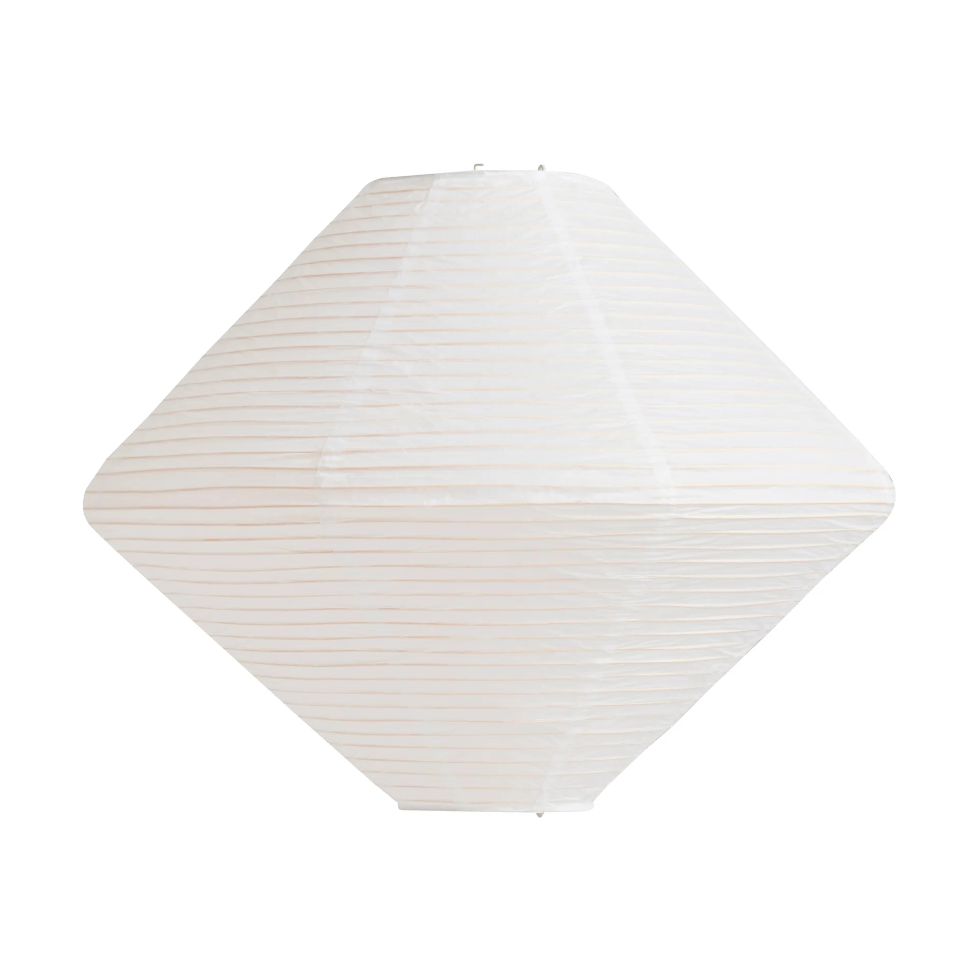 Paper Shade Diamond Lampenschirm, Classic white, Ø80 cm HAY
