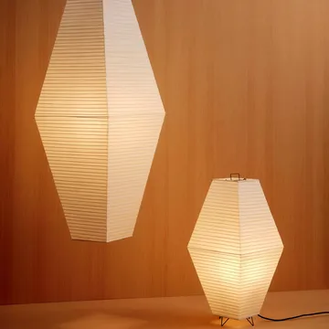 Paper Shade Prism Lampenschirm für Steh- und Tischlampe - Classic white, 30x66 cm - HAY