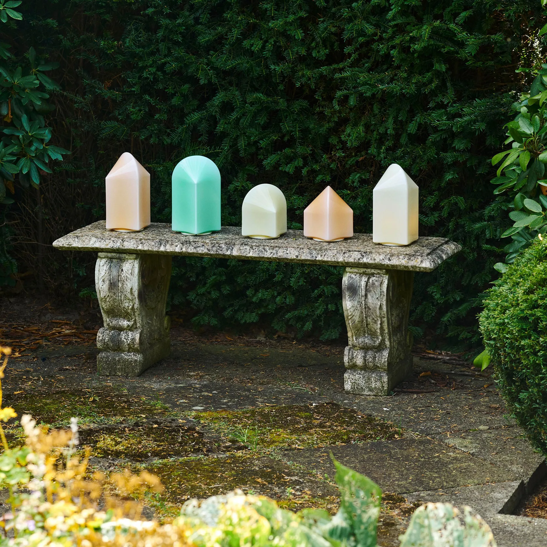 Parade Portable Tischlampe 24 cm, Seafoam green HAY