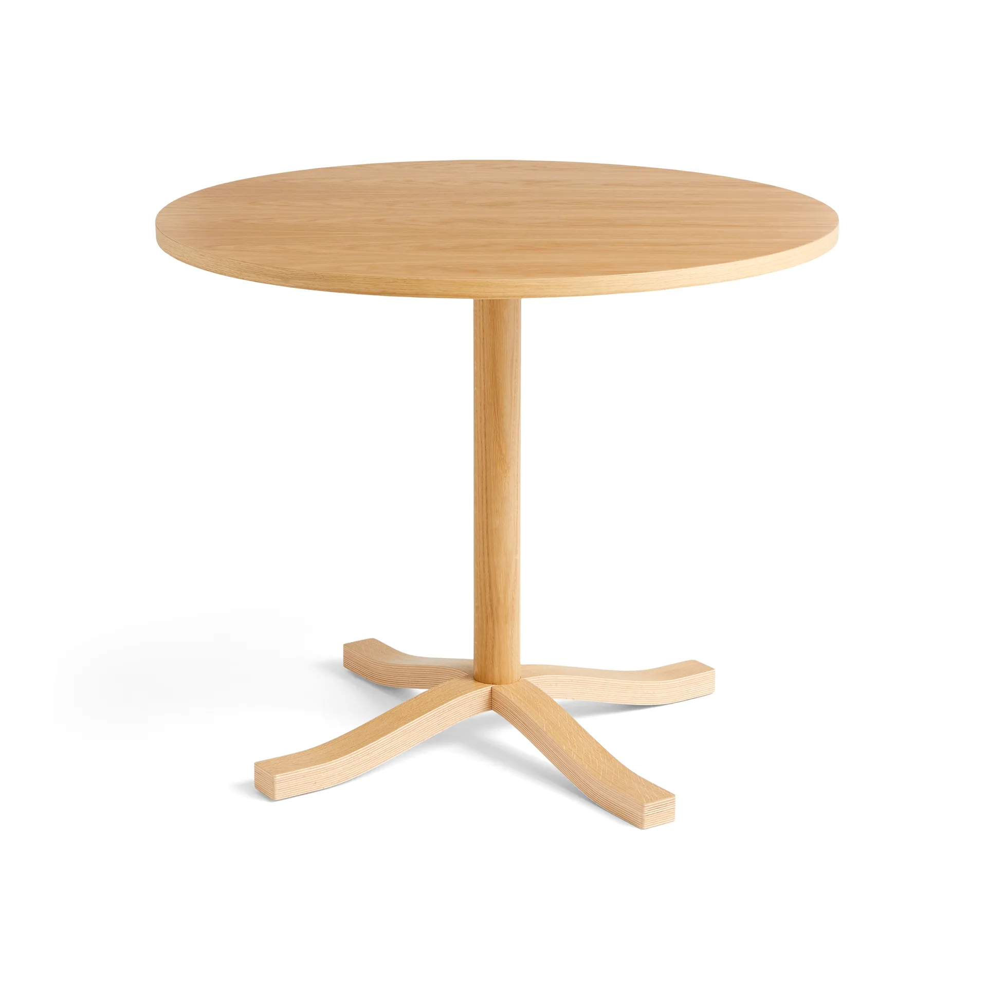 Pastis Table Esstisch Ø90, Lacquered oak HAY