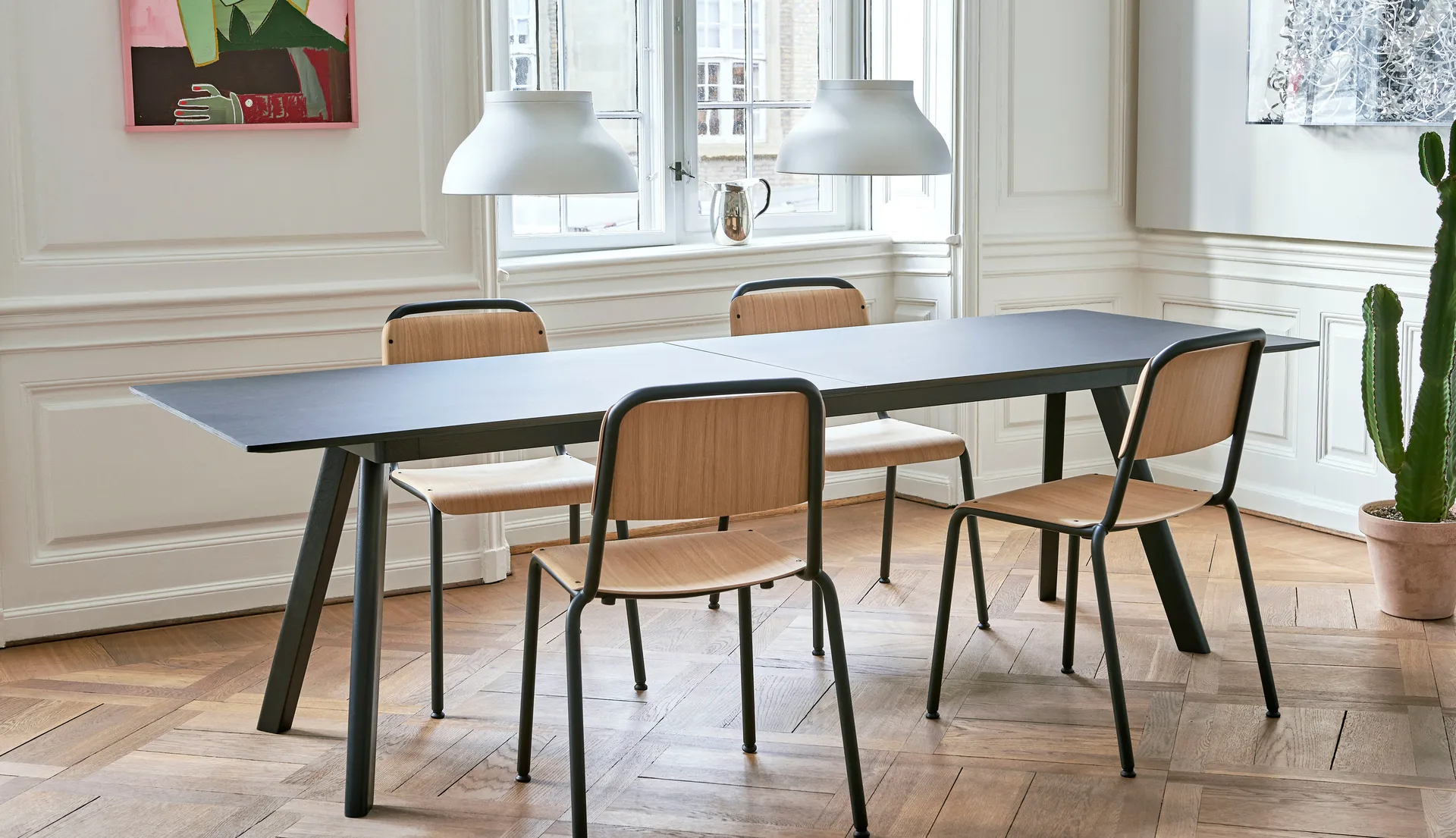 PC pendant Pendelleuchte M Ø40cm, Aluminium HAY