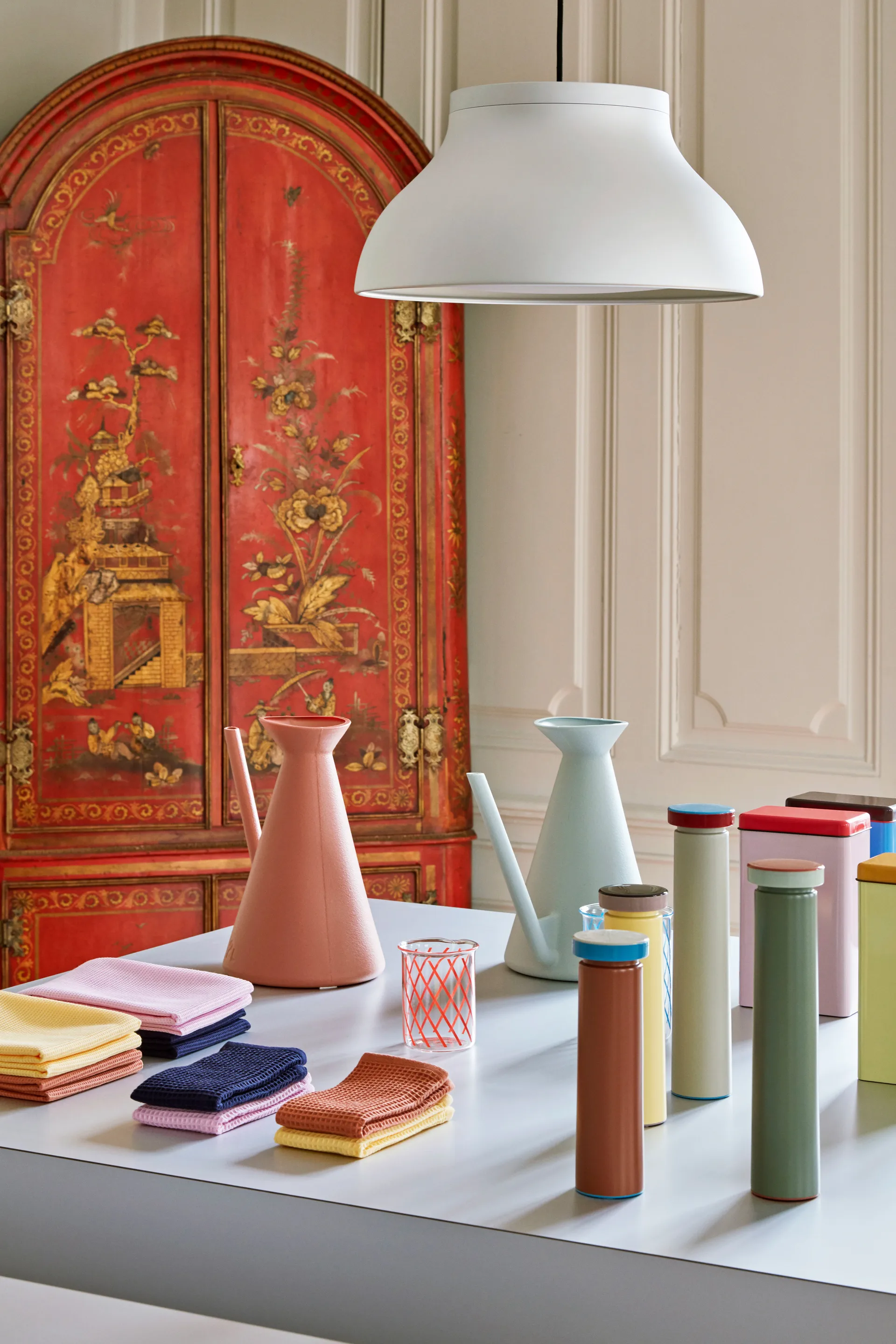 PC pendant Pendelleuchte M Ø40cm, Aluminium HAY