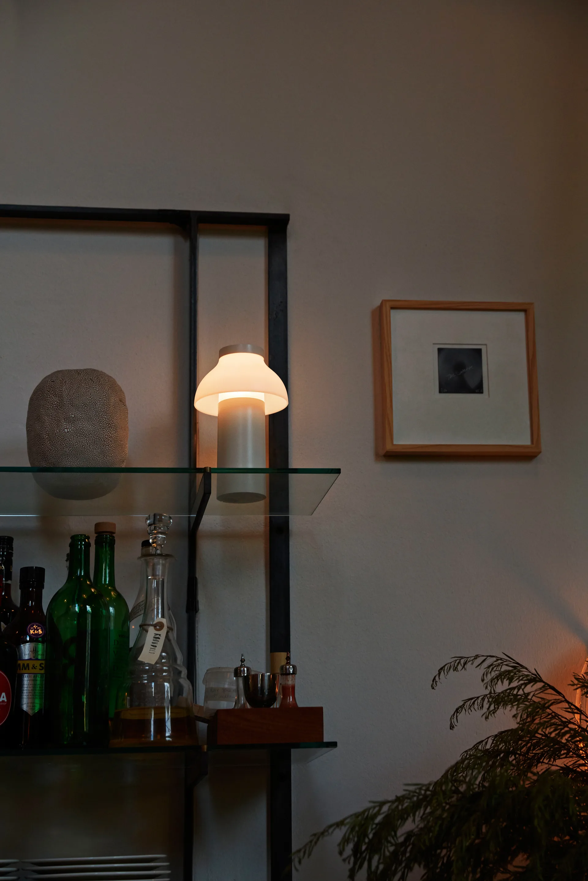 PC Portable Tischleuchte, Cream white HAY